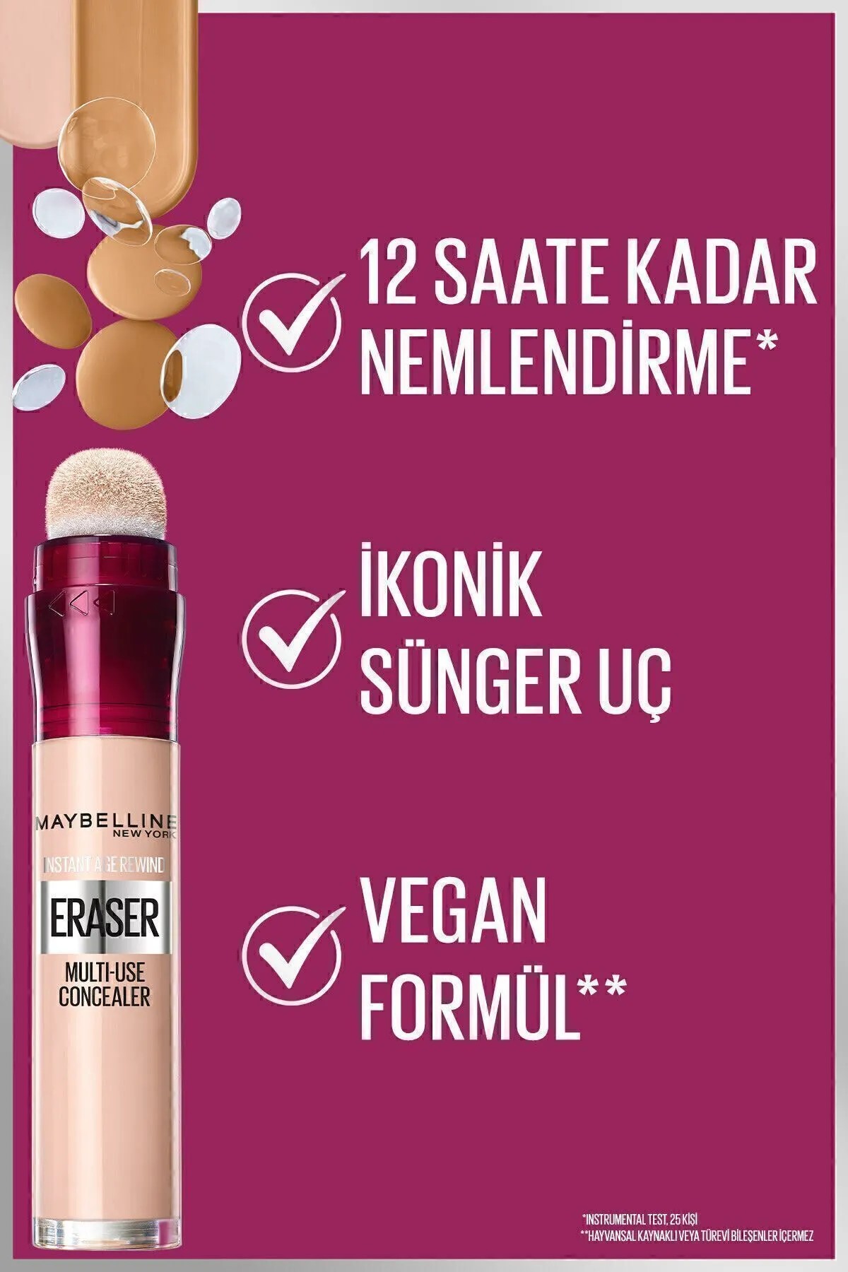 Maybelline New York Instant Anti Age Eraser Kapatıcı - 00 Ivory