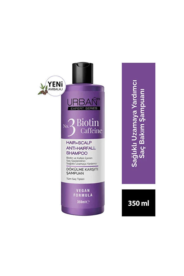 Urban Care Expert Series Biotin & Caffeine Saç Bakım Şampuanı 350 ml
