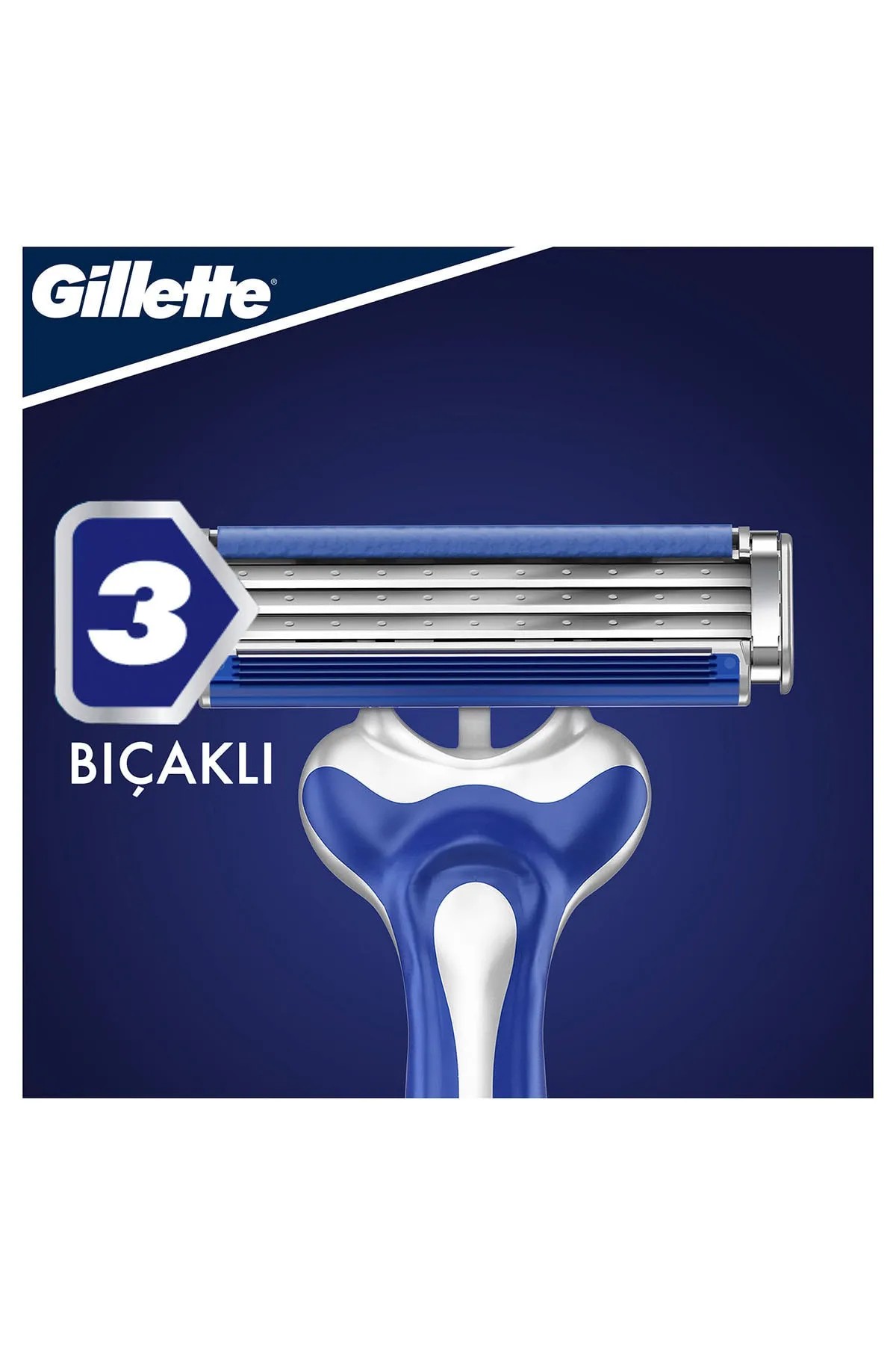 Gillette Blue3 Comfort Kullan At Tıraş Bıçağı 2'li