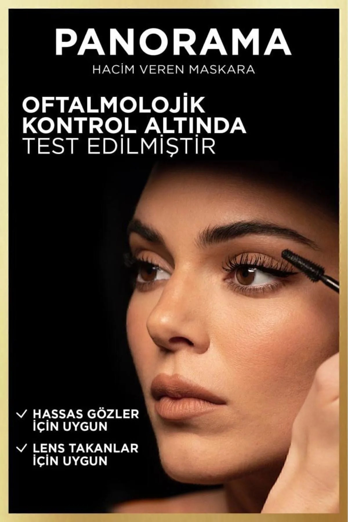 Loreal Paris Panorama Hacim Veren Maskara Siyah