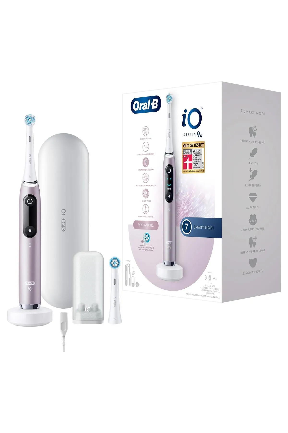 Oral-B İO 9 Şarjlı Diş Fırçası Pembe