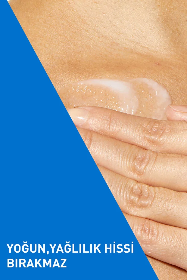 CeraVe Seramid ve Hyalüronik Asit içeren Nemlendirici Yüz ve Vücut Losyonu Kuru ve Çok Kuru Ciltler İçin 236 ml