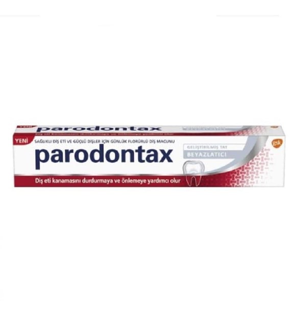 Parodontax Gelişmiş Tat Beyazlatıcı Diş Macunu 75 ml