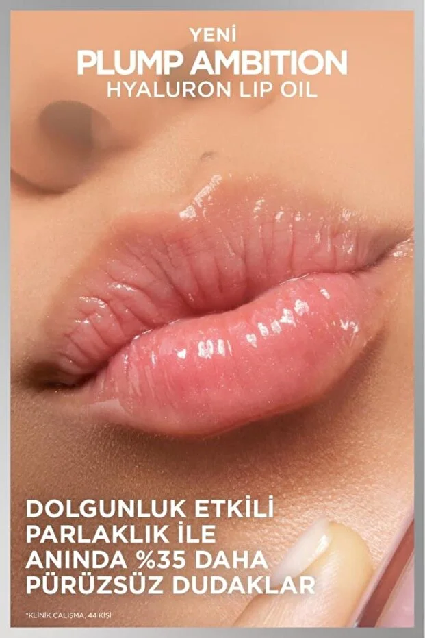Loreal Paris Plump Ambition Hyaluron Lip Oil Besleyici ve Nemlendirici Dudak Parlatıcısı - 380 Rouge In Love