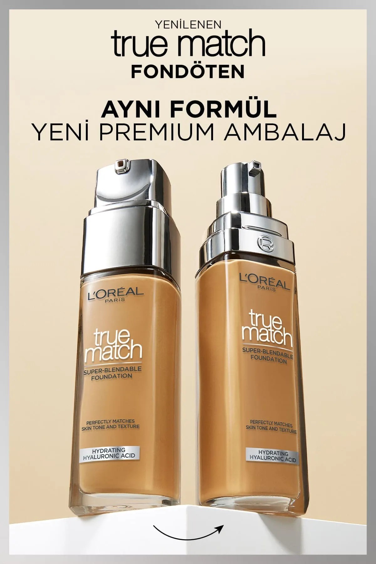 Loreal Paris True Match Bakım Yapan Fondöten - 3C Soğuk Alt Ton