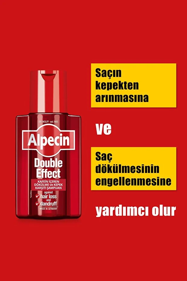Alpecin Kafein İçeren Dökülme ve Kepek Karşıtı Şampuan 200 ml