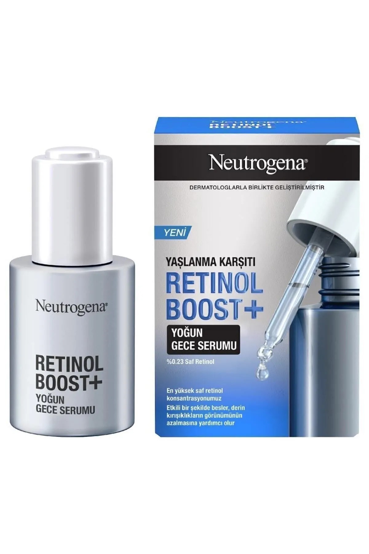 Neutrogena Retinol Boost Kırışıklık Karşıtı Yoğun Gece Serumu