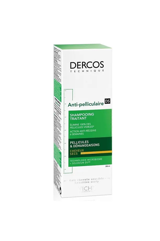 Vichy Dercos Kuru Saçlar Için Kepek Karşıtı Saç Bakım Şampuanı 200 ml