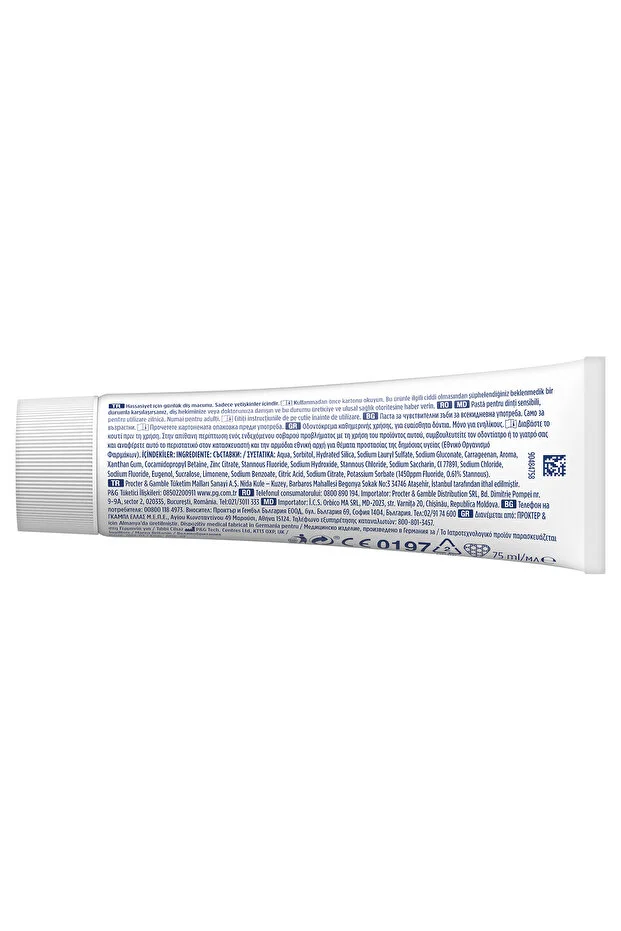 Oral-B Pro-Science Advanced Hassasiyet ve Diş Eti Rahatlama Ferah Beyazlık Diş Macunu 75 ml