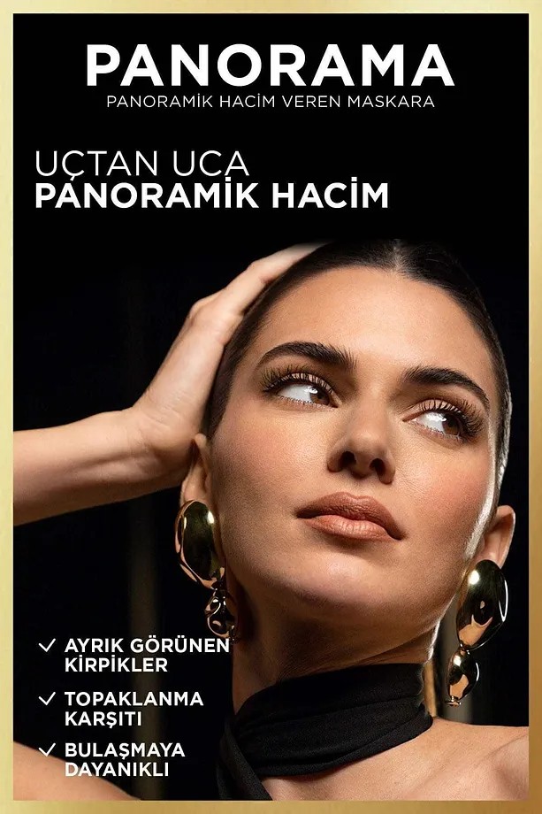 Loreal Paris Panorama Hacim Veren Maskara Koyu Kahverengi