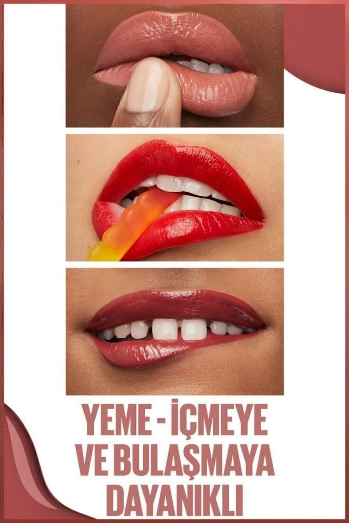 Maybelline New York Super Stay Vinyl Ink Uzun Süre Kalıcı Likit Parlak Ruj 110 Awestruck