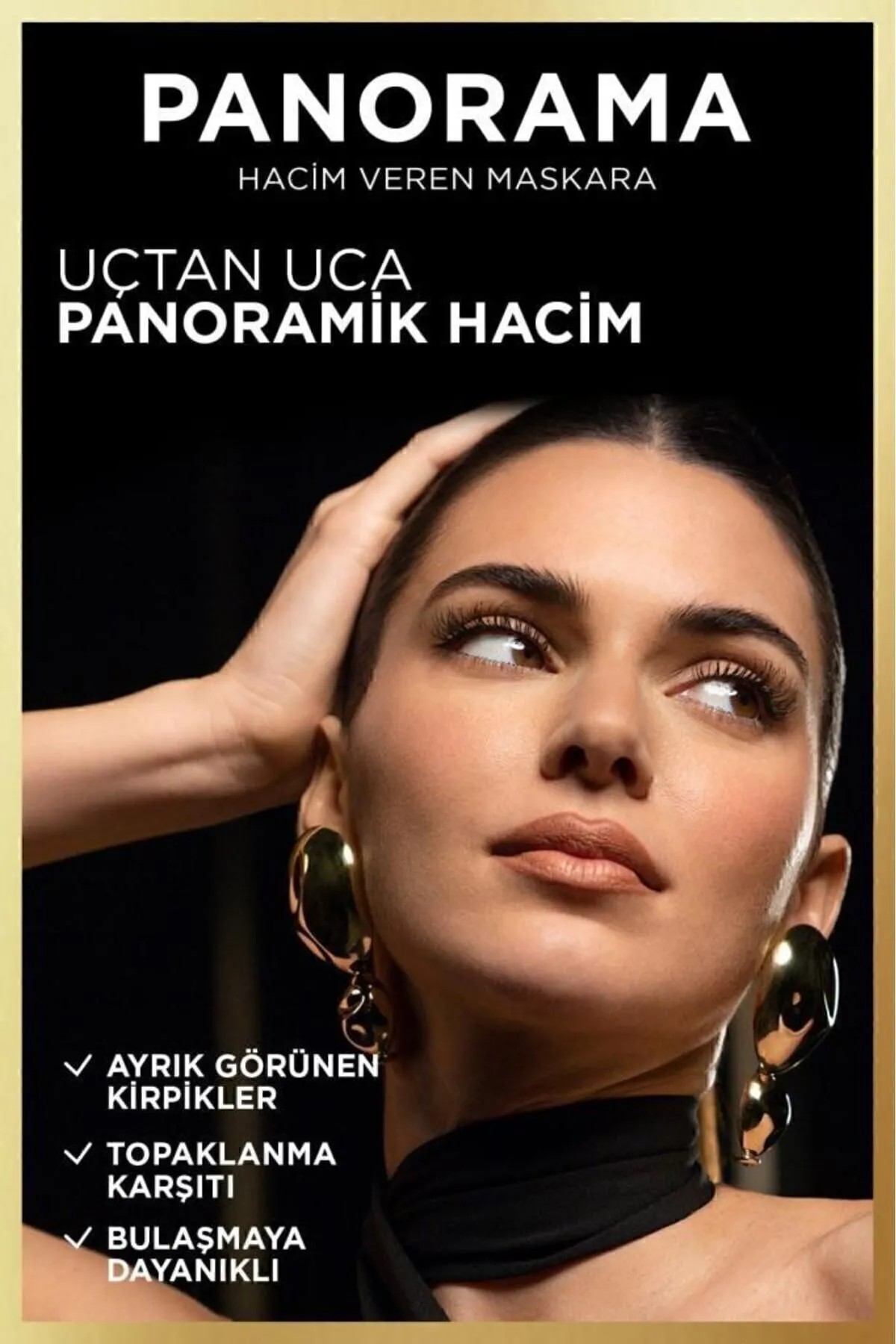 Loreal Paris Panorama Hacim Veren Maskara Siyah