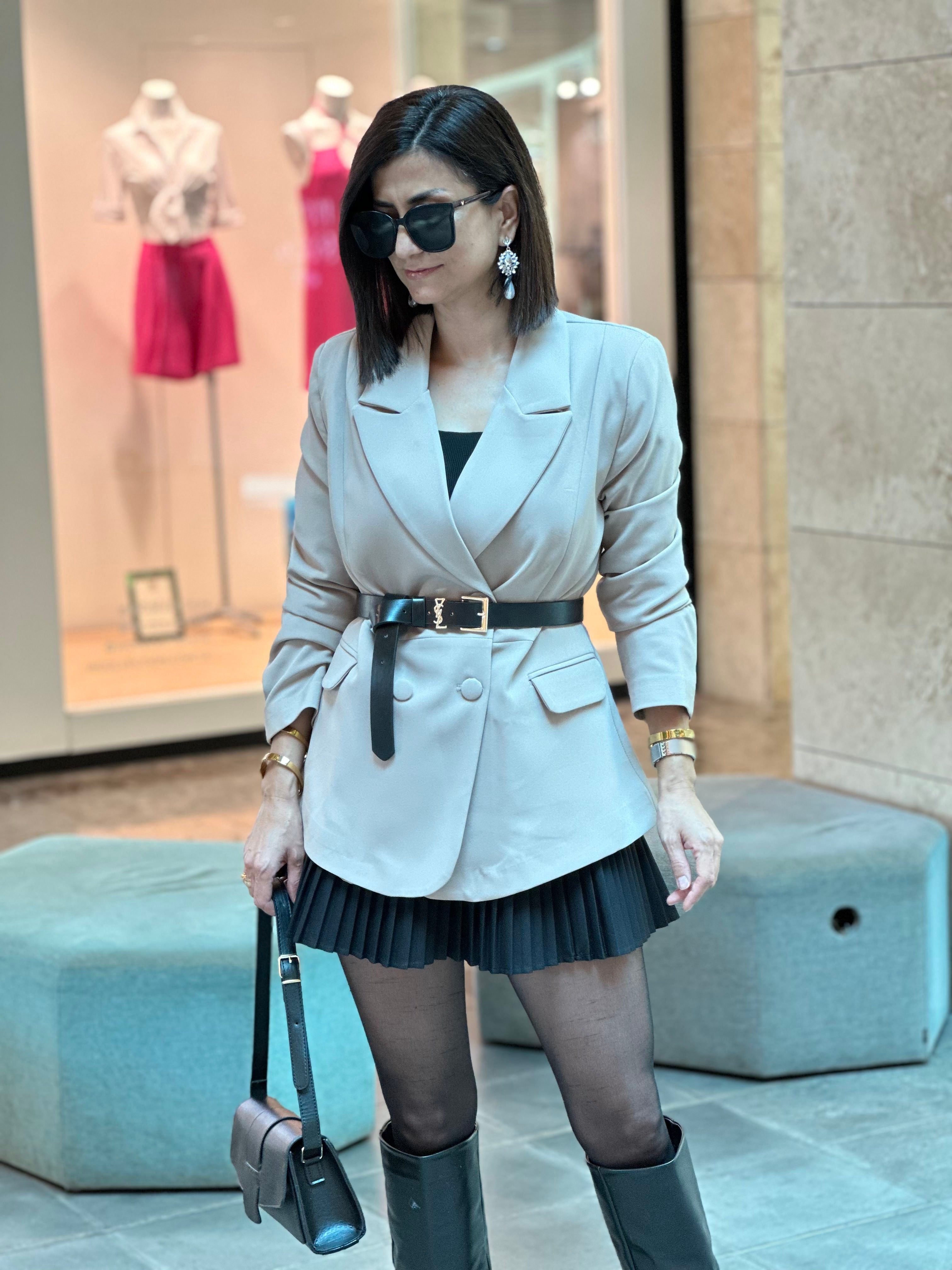 İÇİ ASTARLI BLAZER CEKET