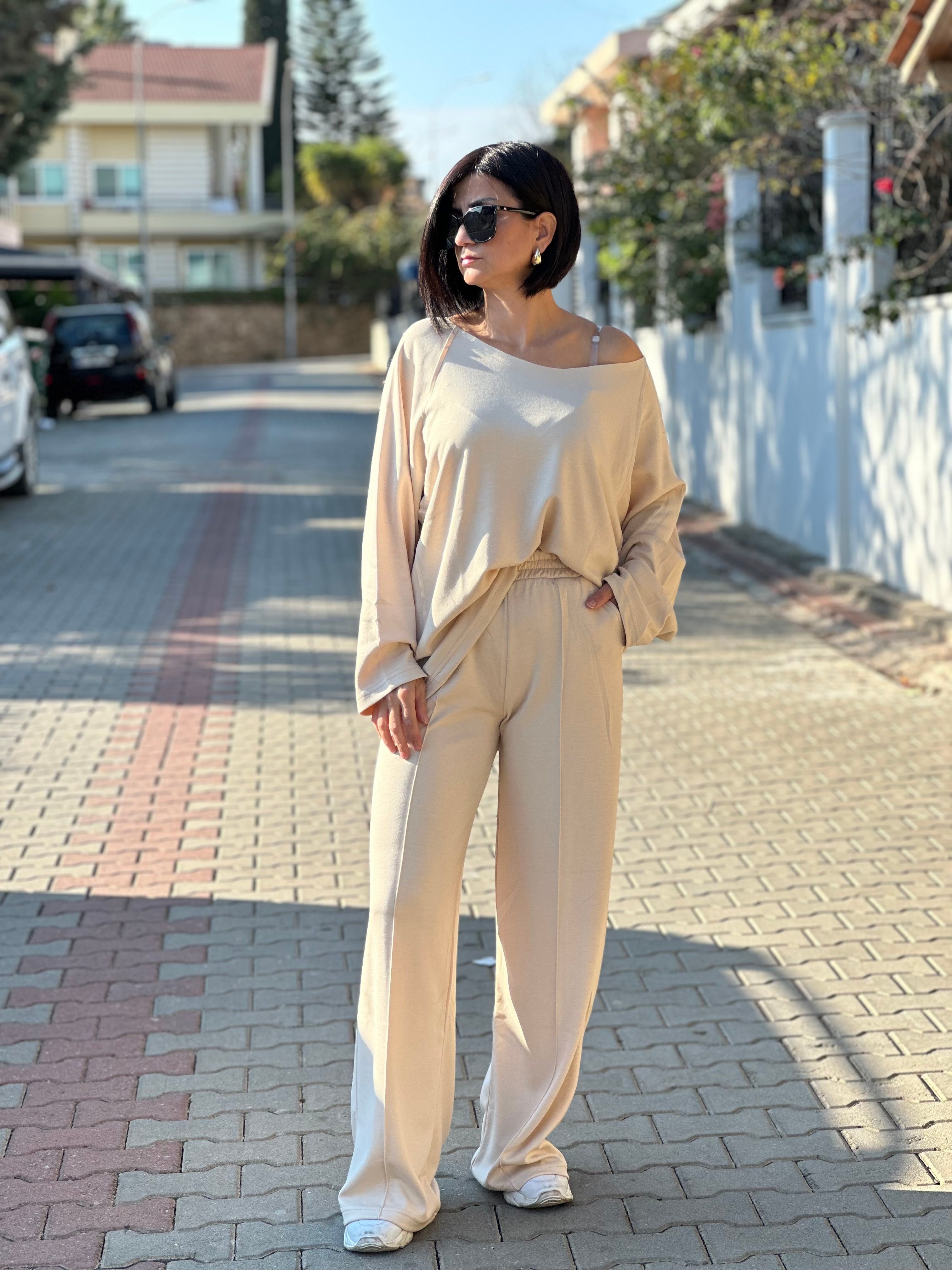 MODAL SALAŞ TAKIM - KREM