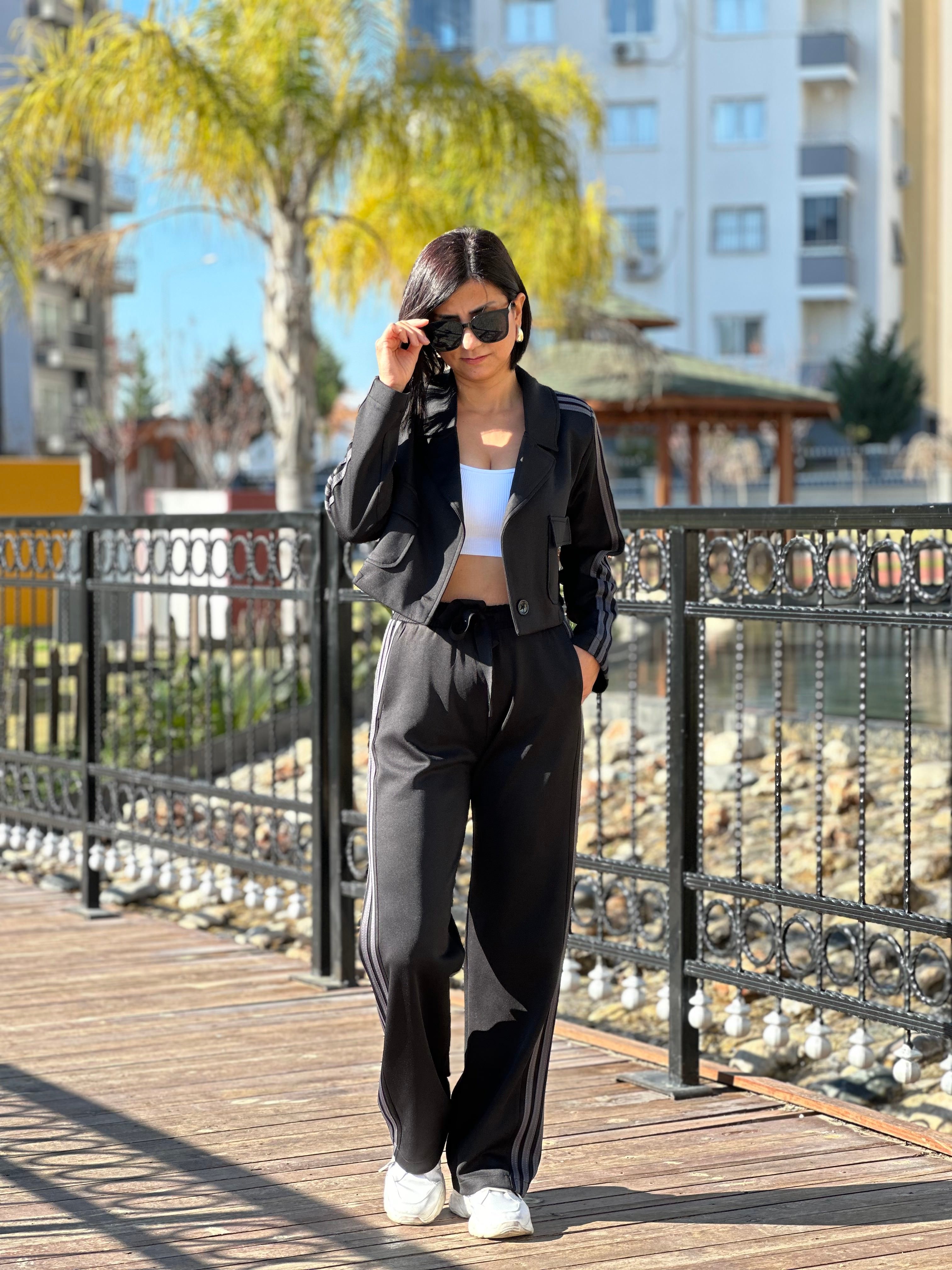 CROP CEKET EŞOFMAN TAKIM