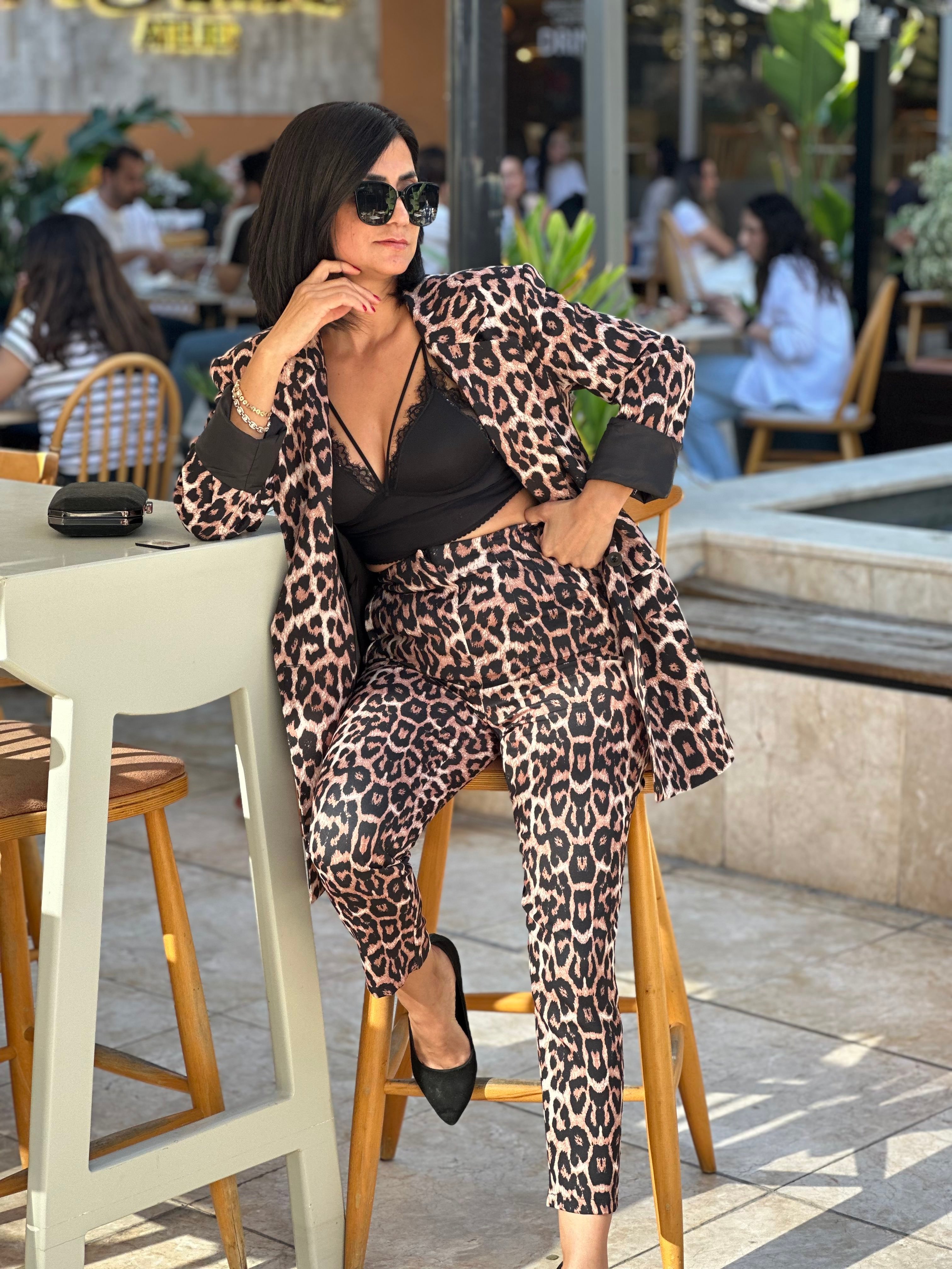 LEOPAR CEKET PANTOLON TAKIM