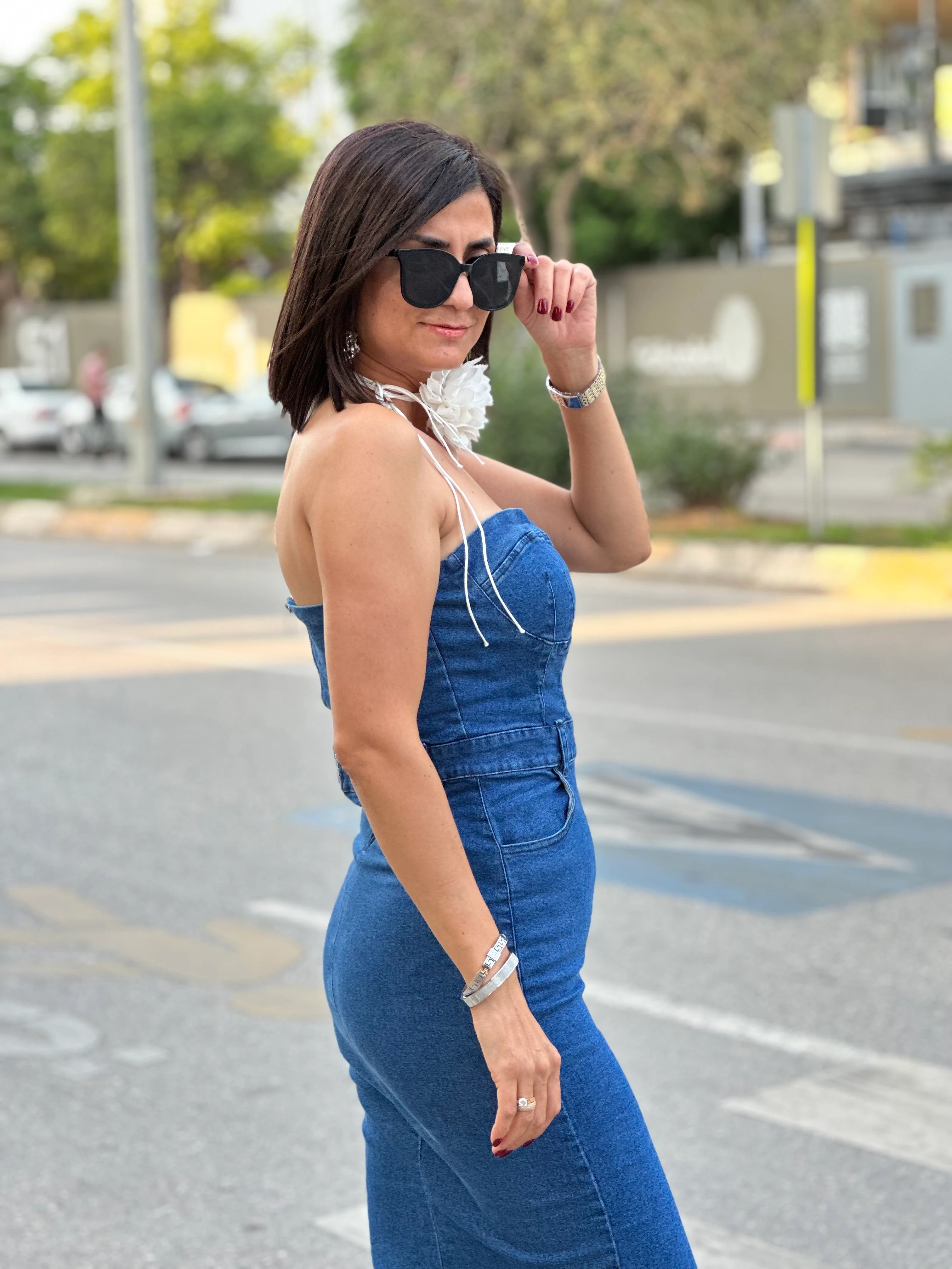 STRAPLEZ KOT ELBİSE