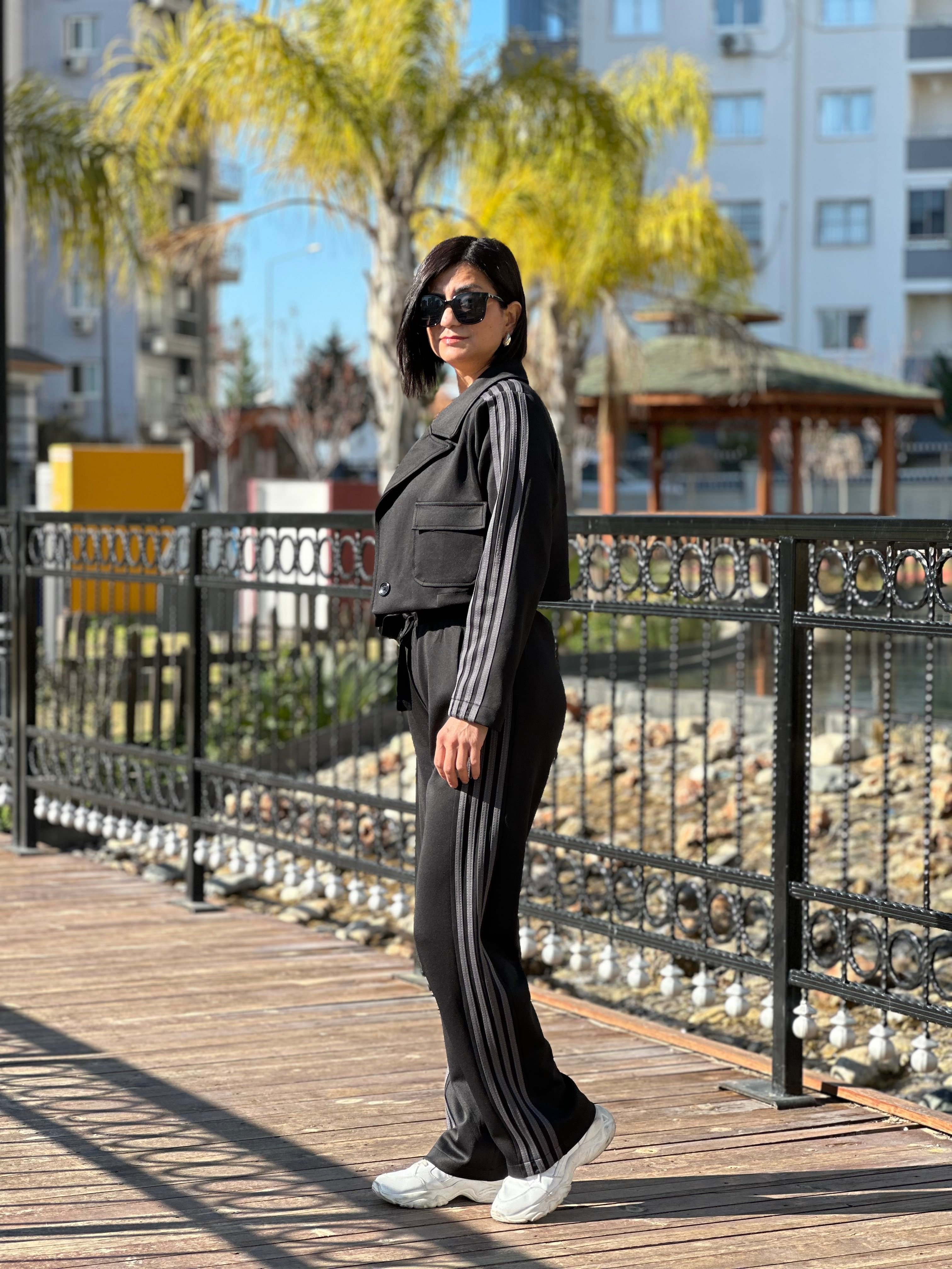 CROP CEKET EŞOFMAN TAKIM
