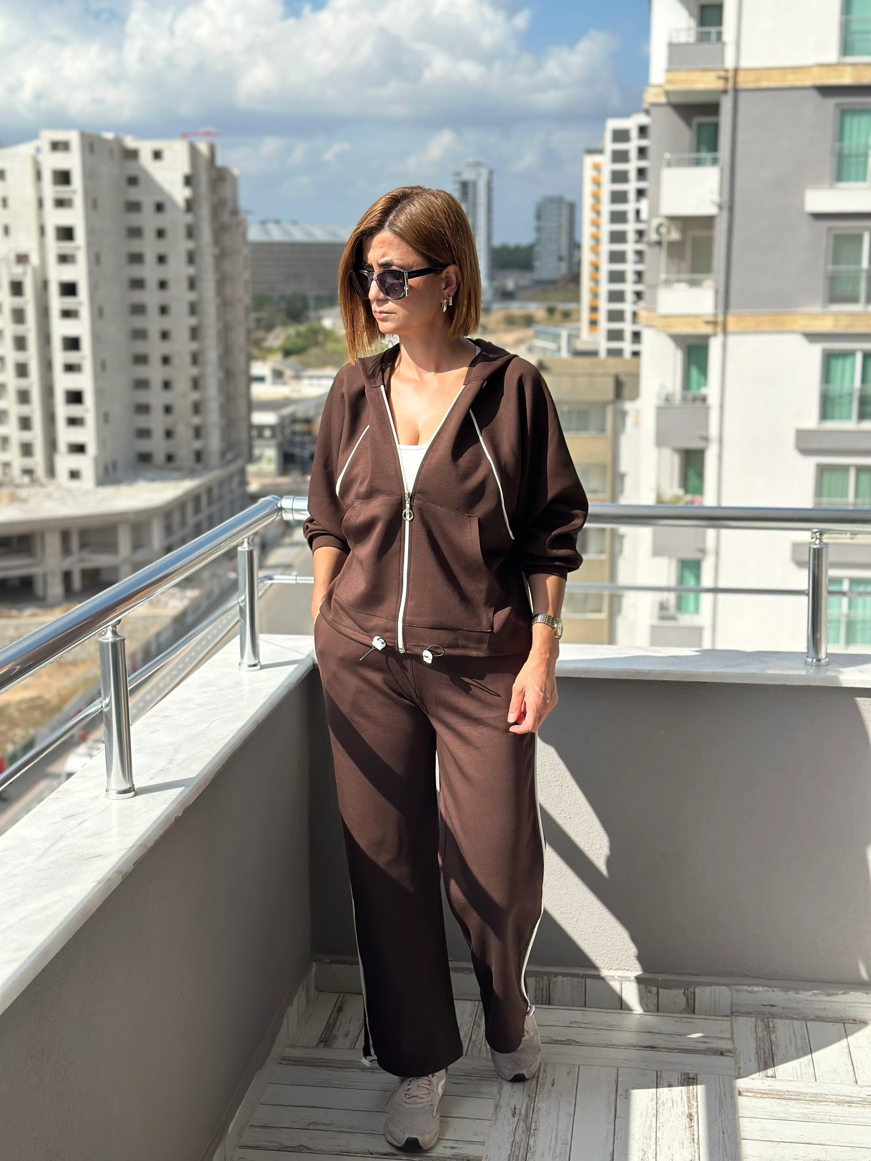 ŞERİTLİ MODAL KUMAŞ TAKIM