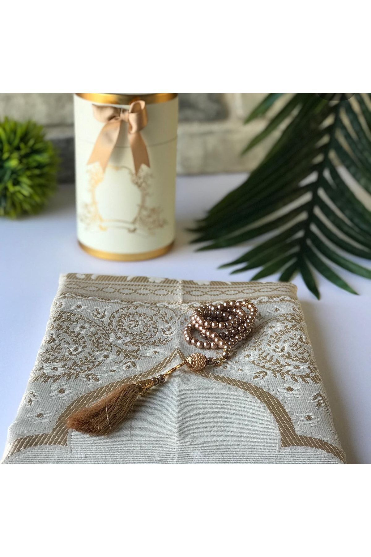 Hediye Çeyiz Bohça Tafta Saçaklı Kutu Seccade Set