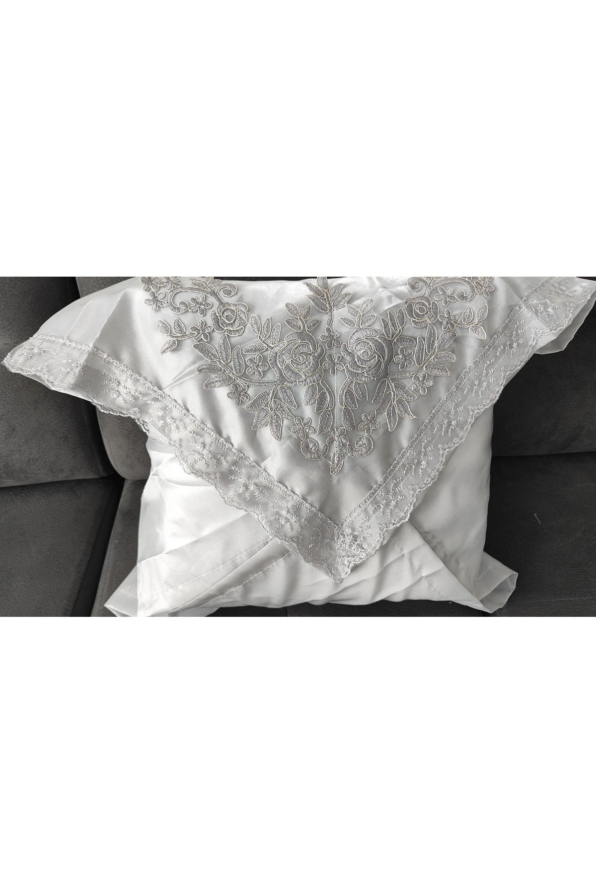 Bohça Çeyizlik Bohça Gelin Bohçası Damat Bohçası Saten Piliseli Beyaz