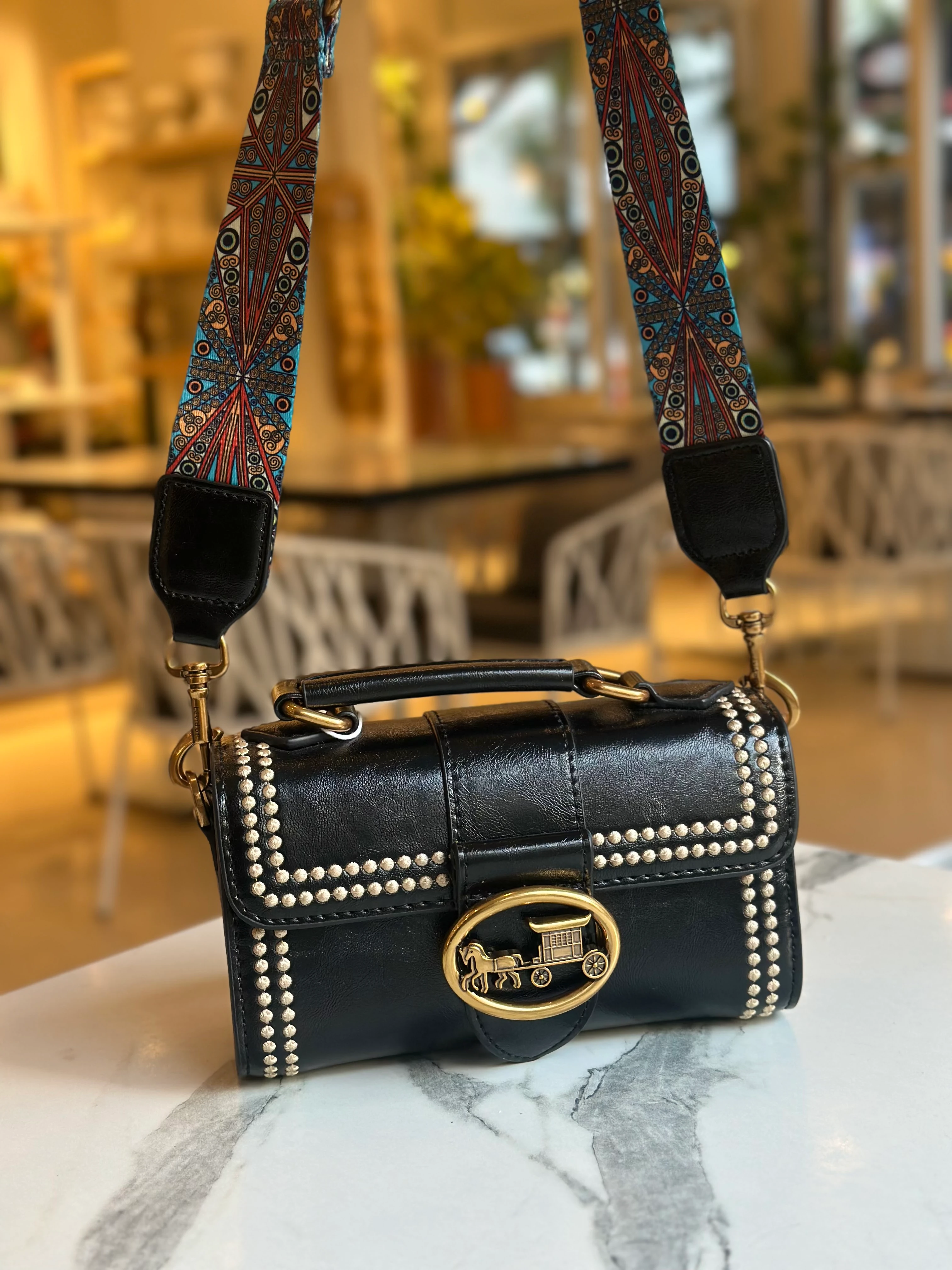 Levidor Etro Premium Serisi Çanta Siyah