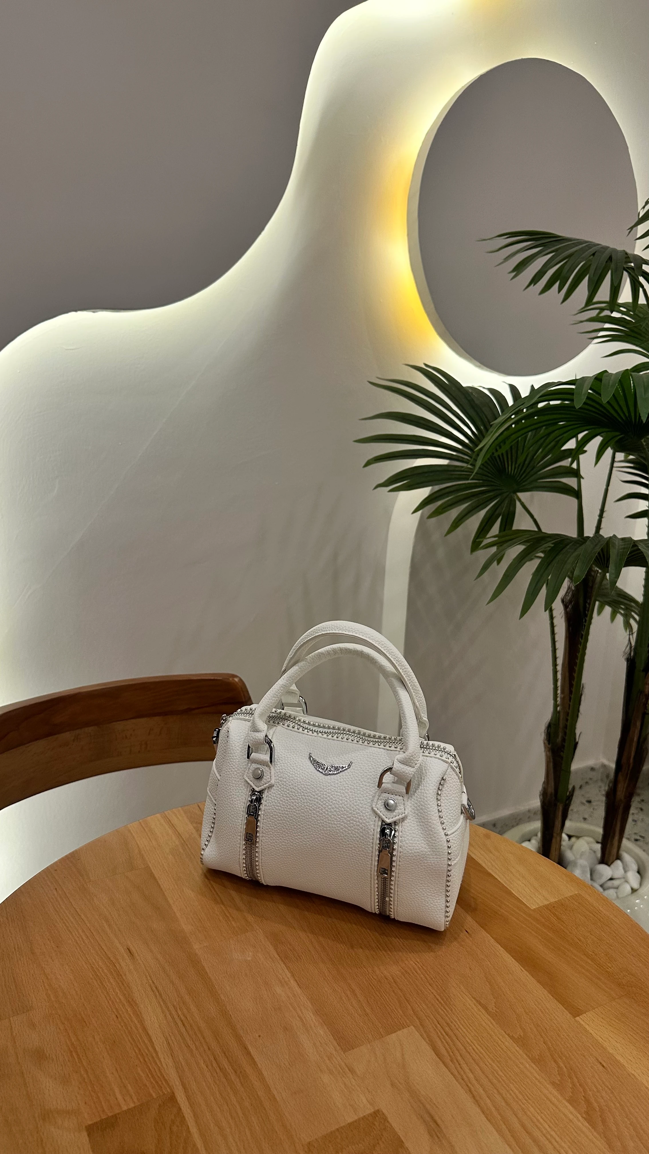 İthal Yeni Sezon Çanta Beyaz 