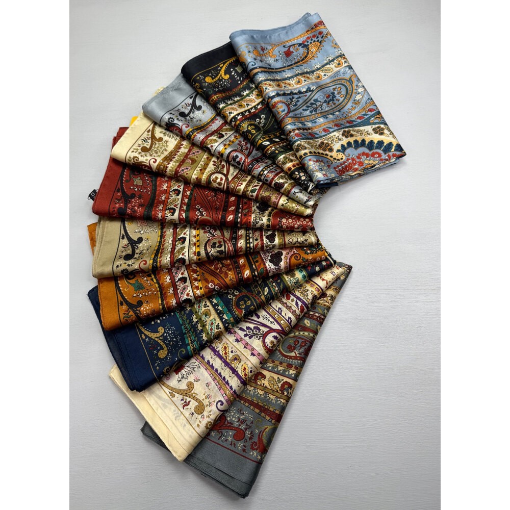 Etro Desen Vual İpek Şal