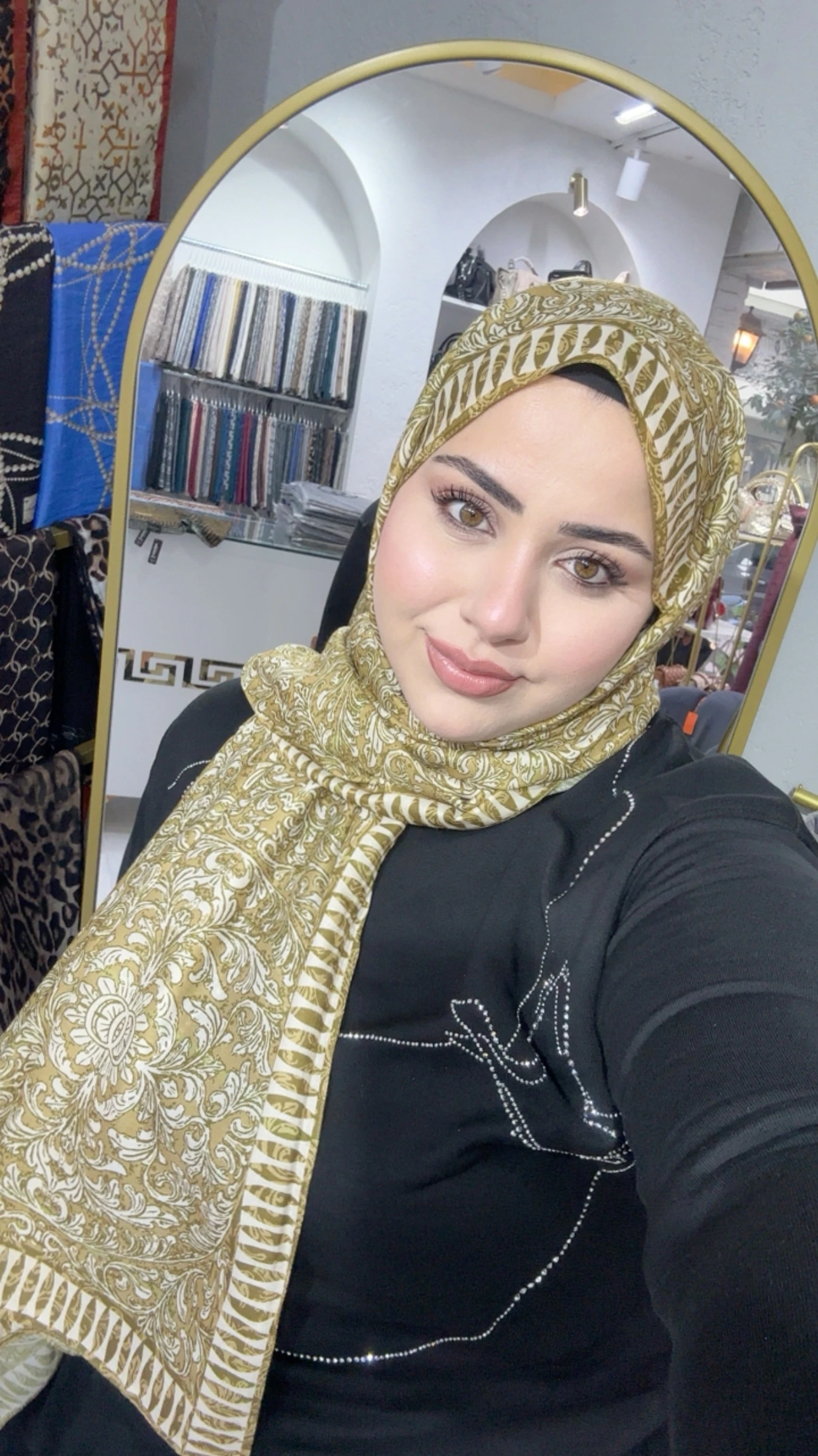 Soft Pamuk İpek Şal Hardal 