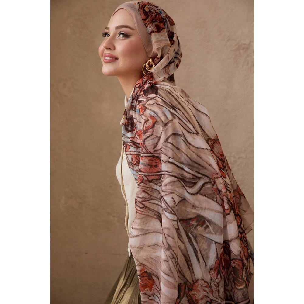 Azalea %100 Pamuk Şal