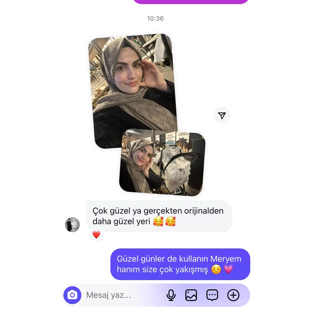 Eşarp ve şal müşteri memnuniyeti 6