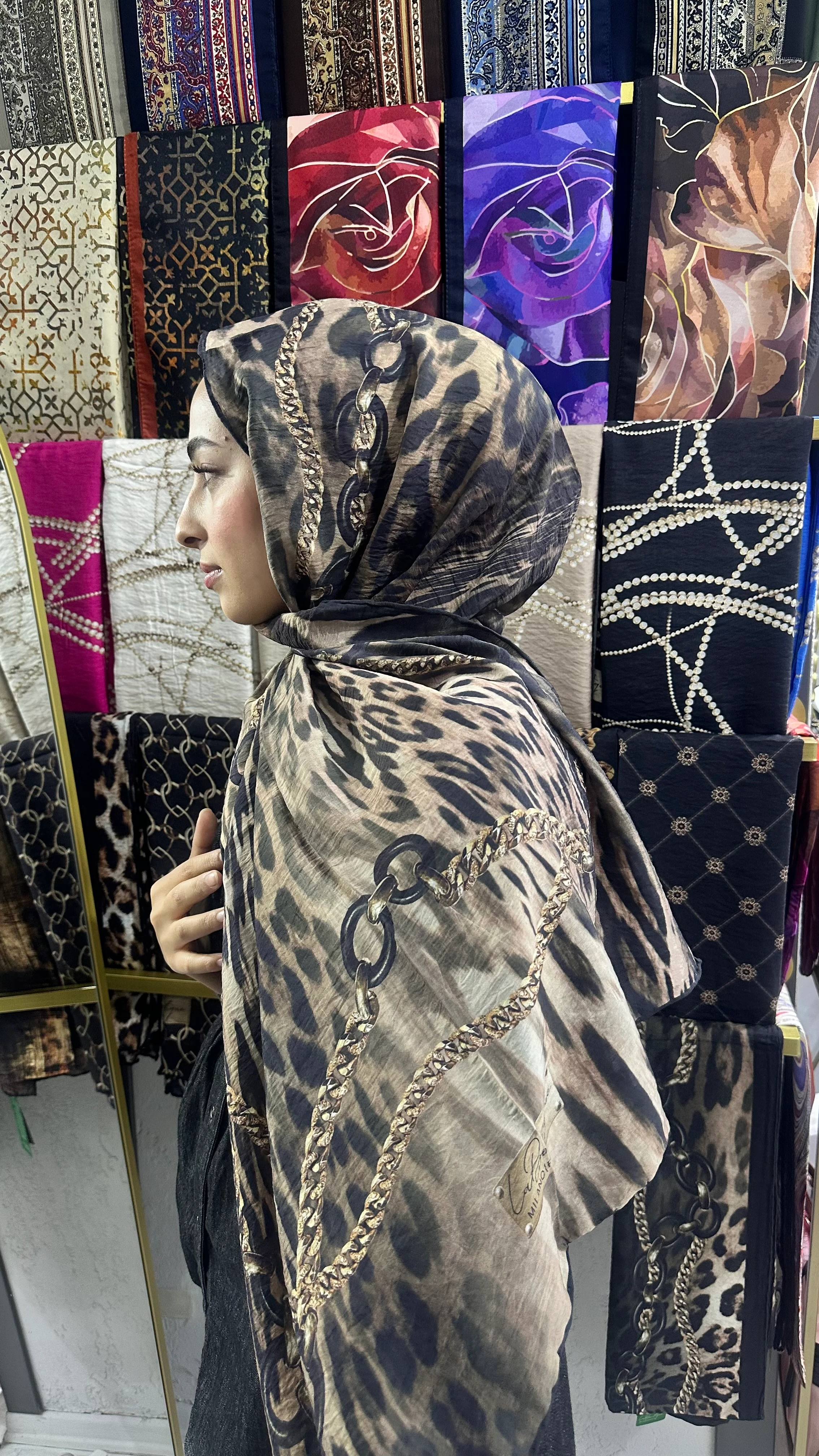 Zincir Leopar Güz Şal