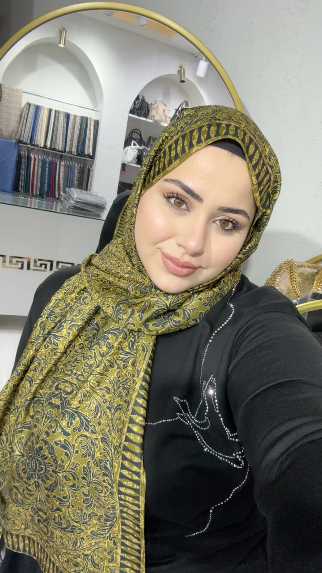 Soft Pamuk İpek Şal Yeşil 