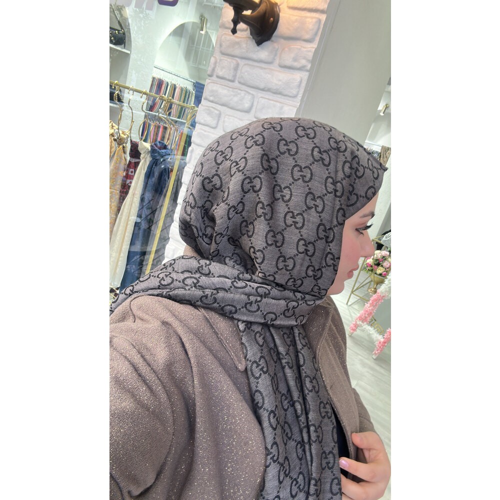 G desen  %100 yün ipek şal