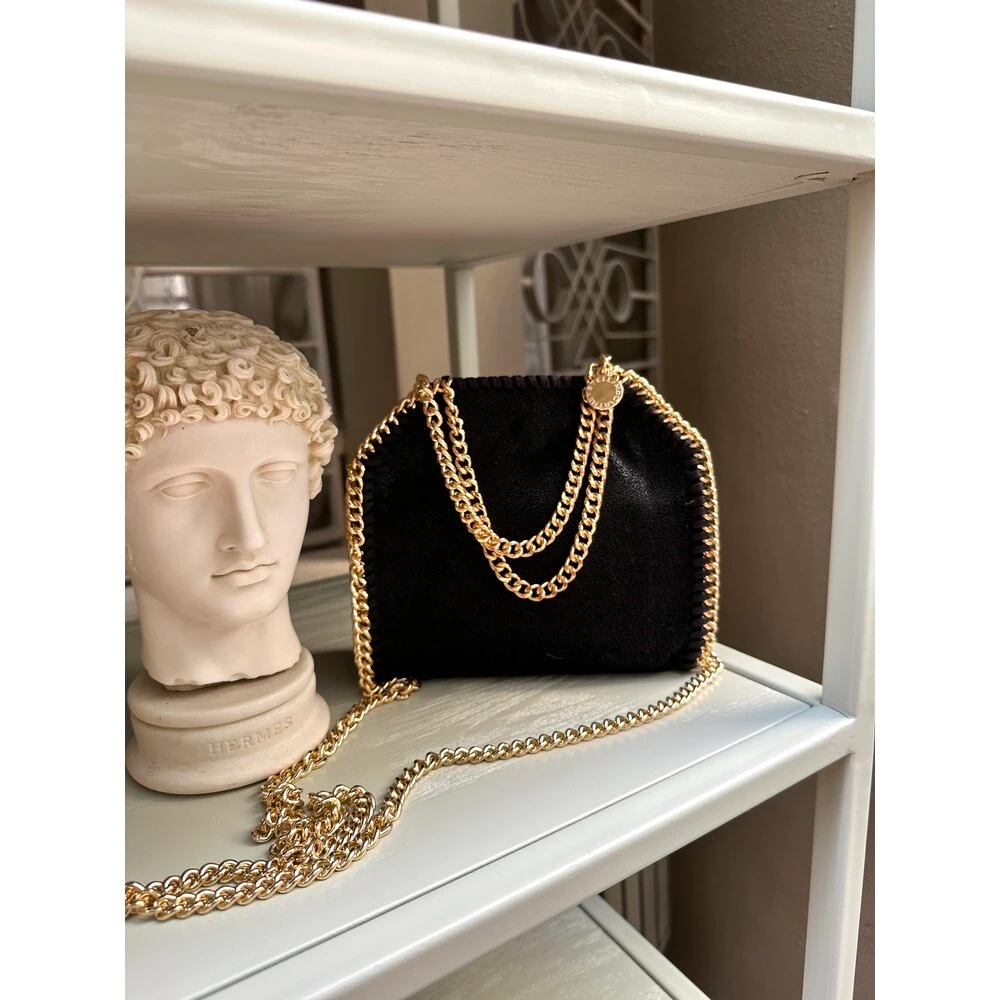 STLLA Gold Zincir Detaylı Çanta