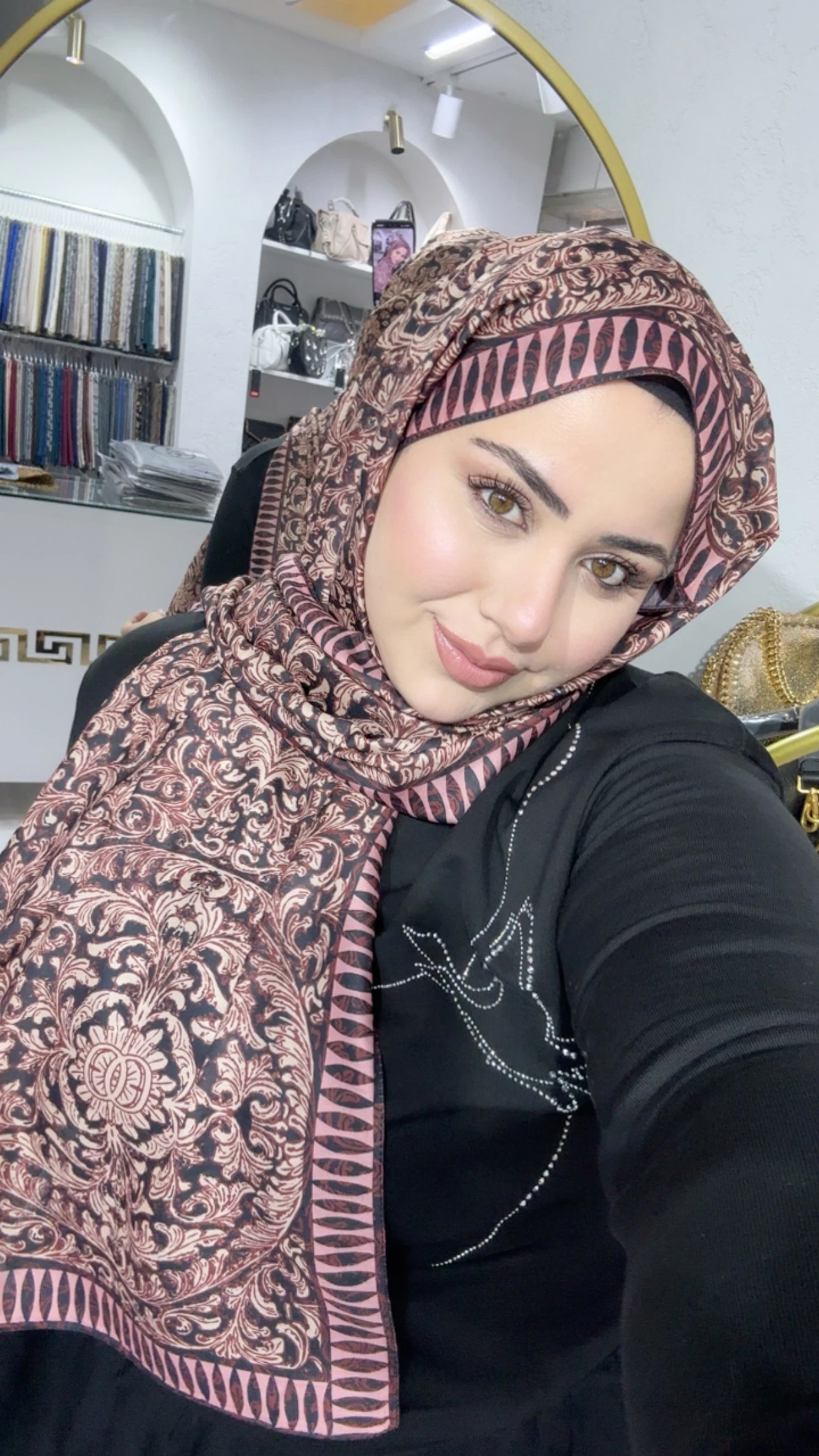 Soft Pamuk İpek Şal Koyu Bordo 