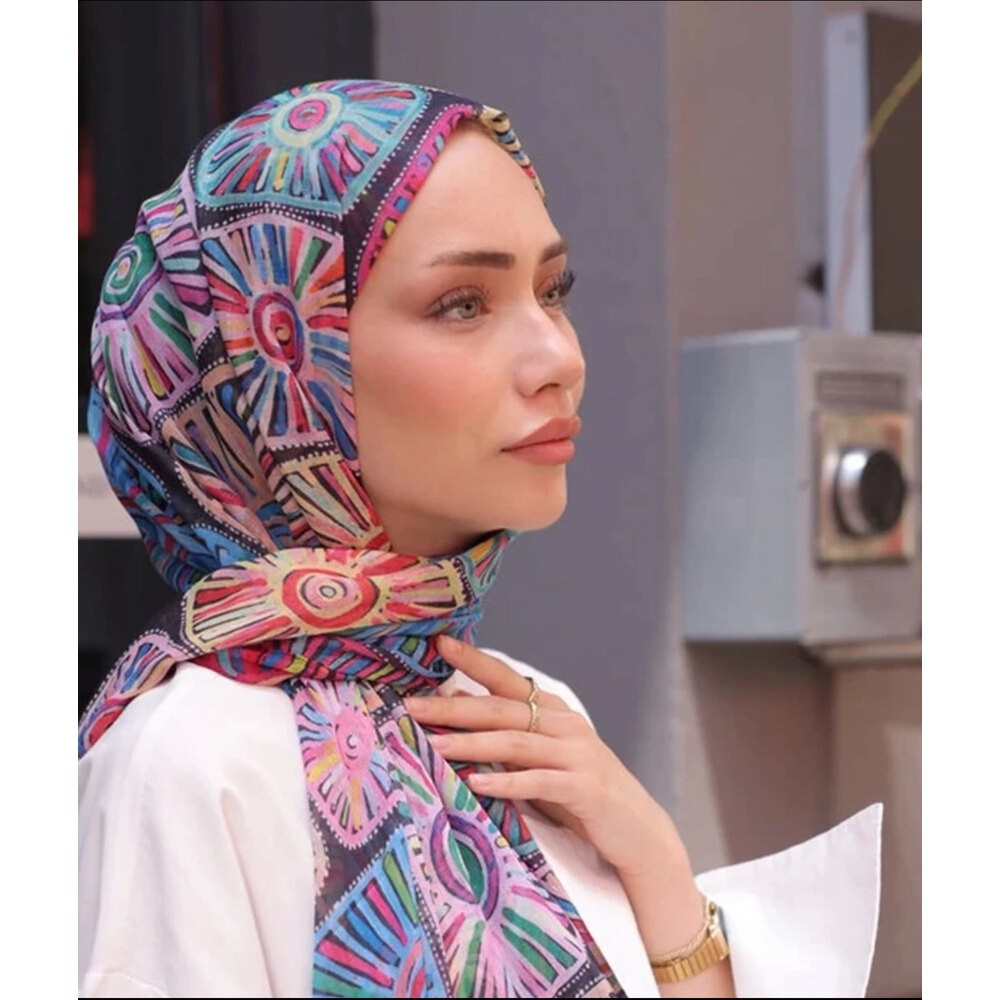 İthal %100 pamuk şal
