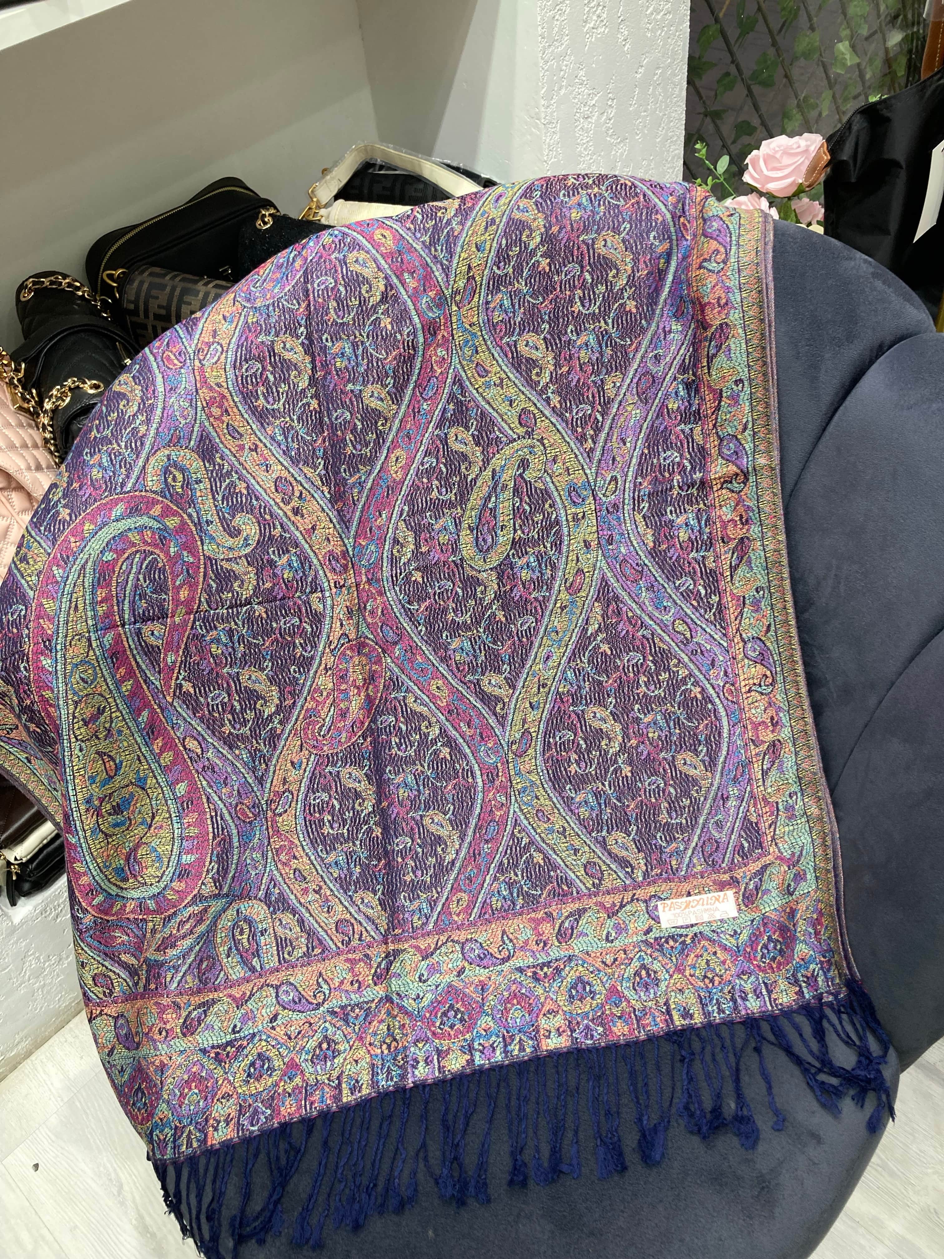 %100 Pashmina Omuz Şalı 