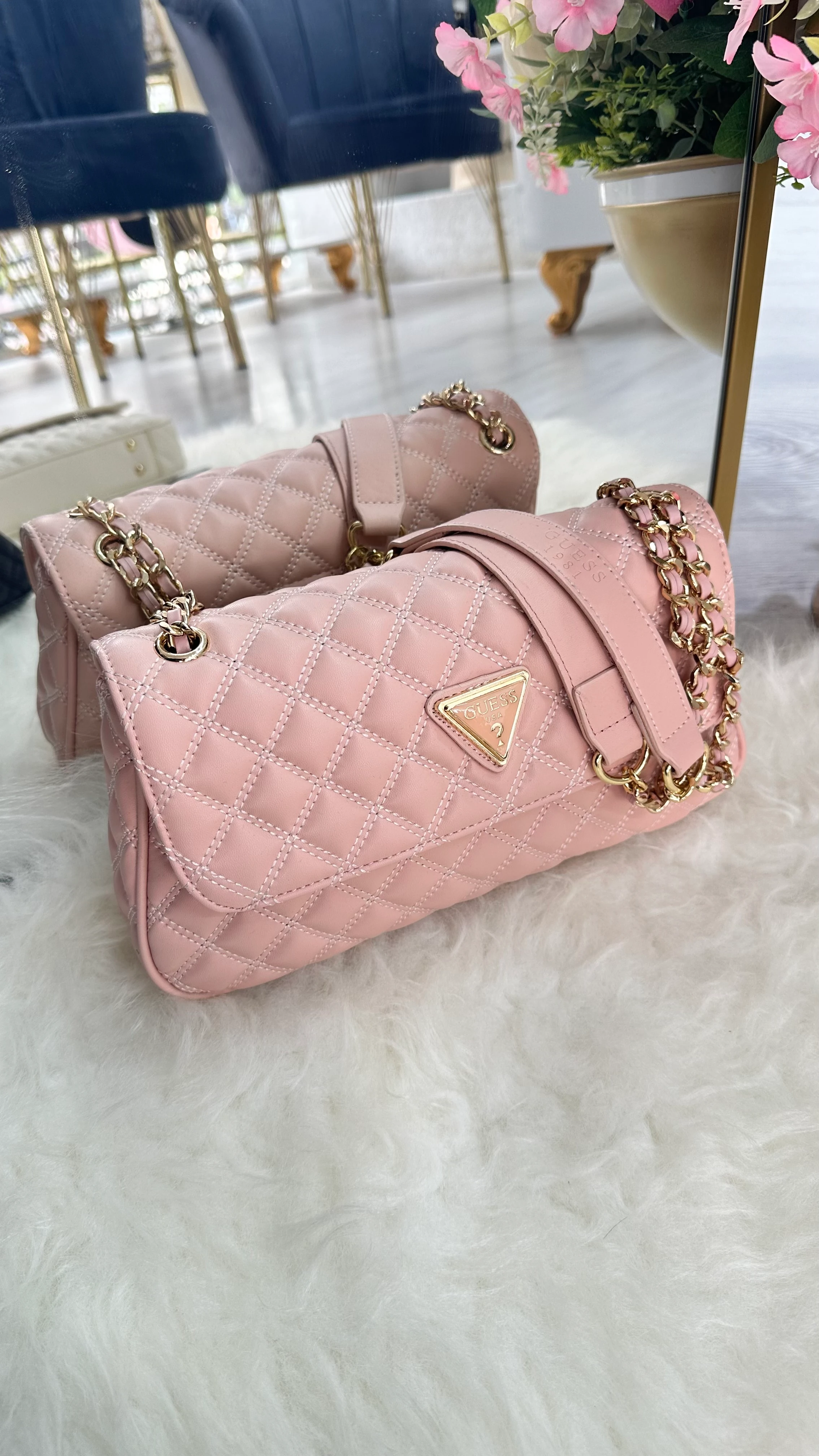 Guilly Deri Model Çanta Pembe