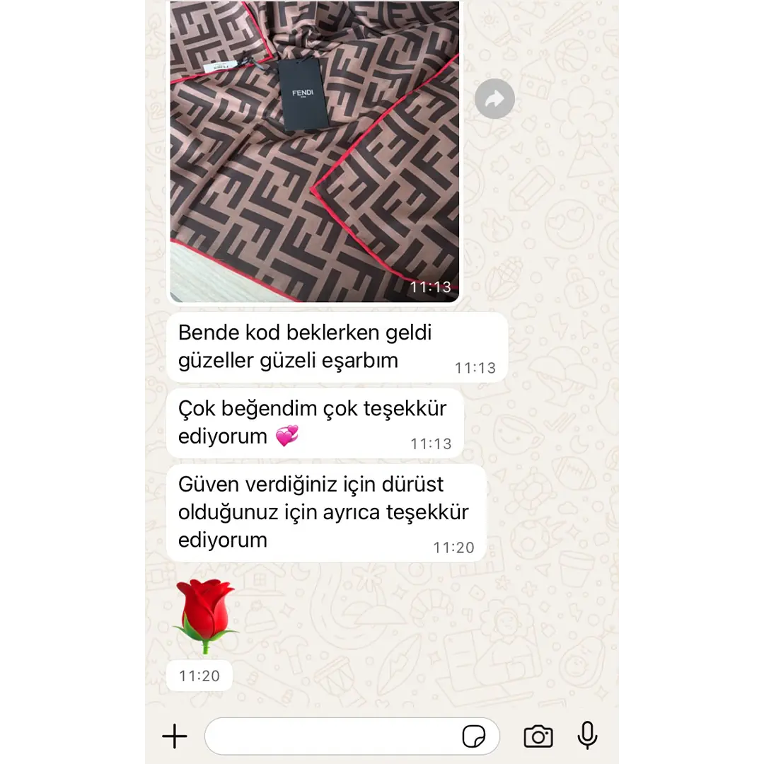 Eşarp ve şal müşteri memnuniyeti 4