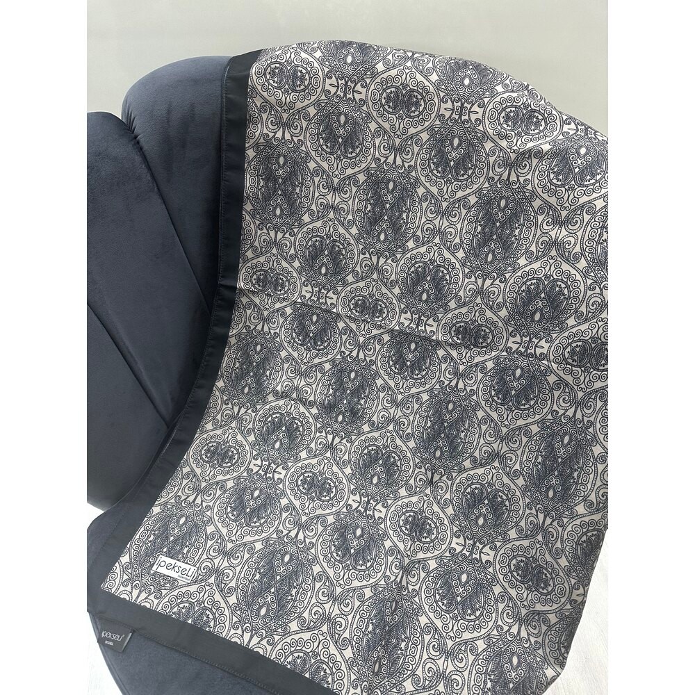 İpekseli etnik desen şal