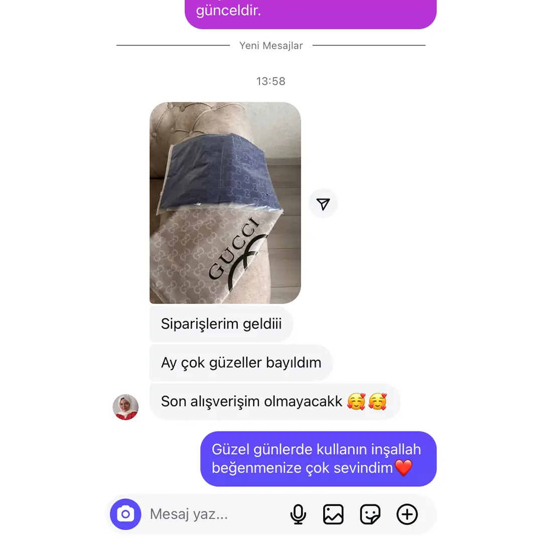 Eşarp ve şal müşteri memnuniyeti 14