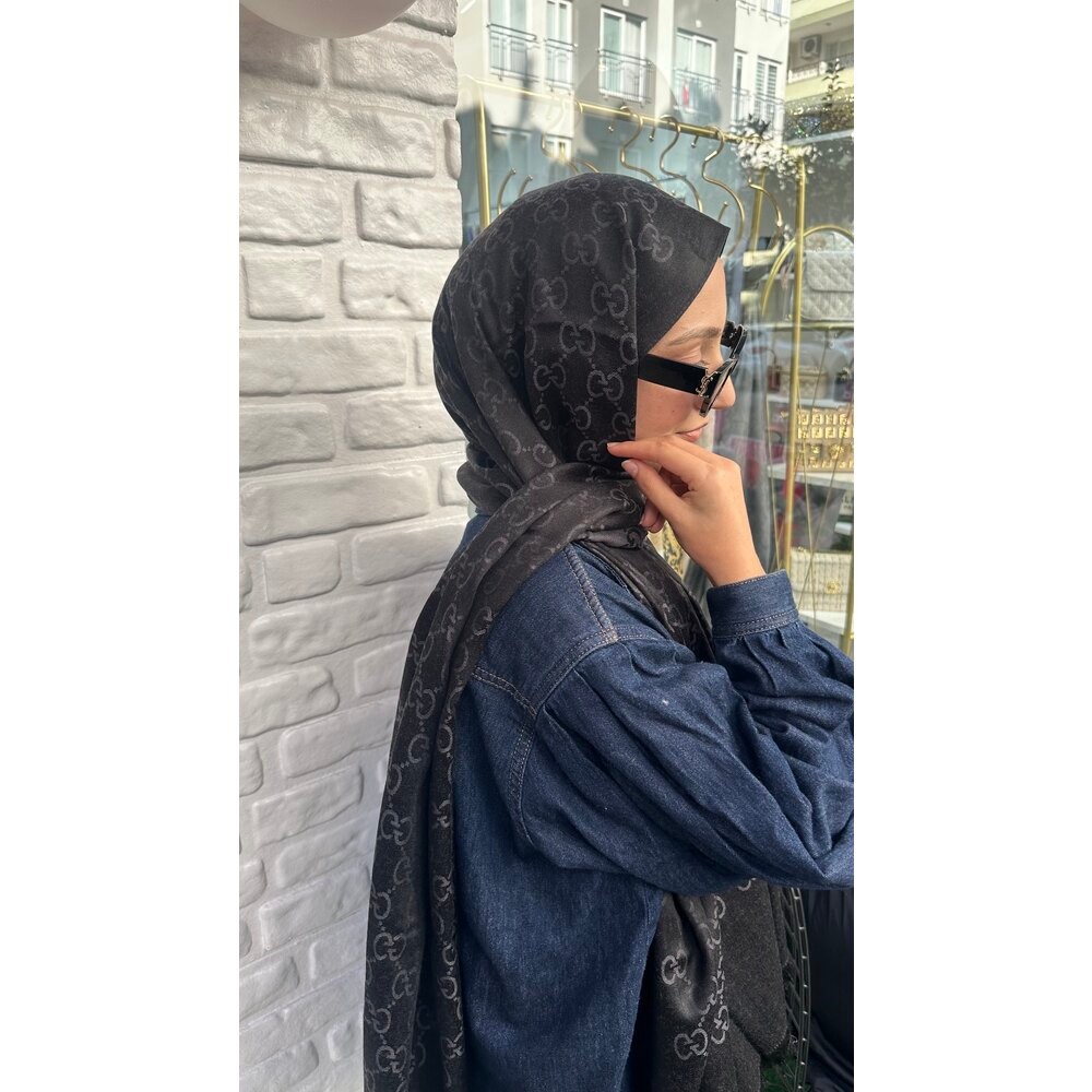 G desen  %100 yün ipek şal
