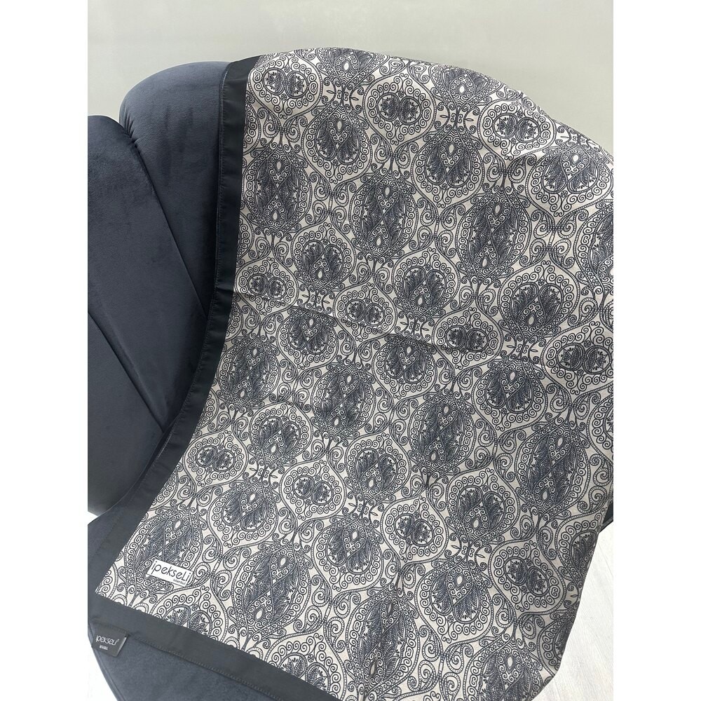 İpekseli etnik desen şal