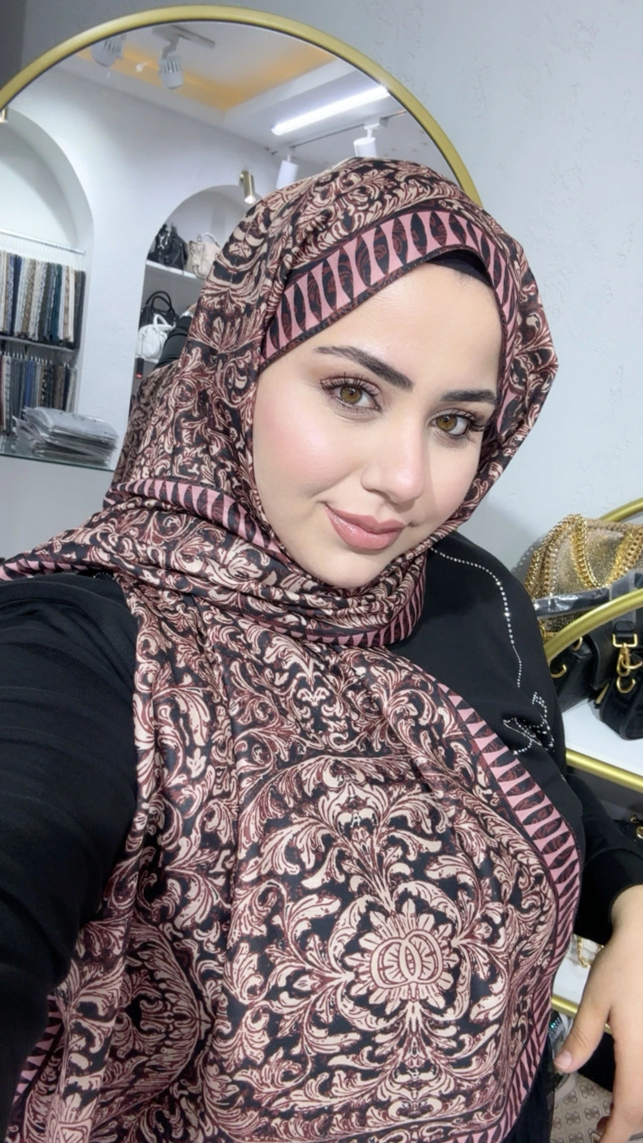 Soft Pamuk İpek Şal Koyu Bordo 