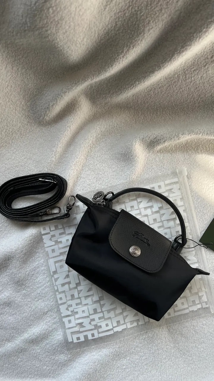 Le Pliage Mini Çanta Siyah