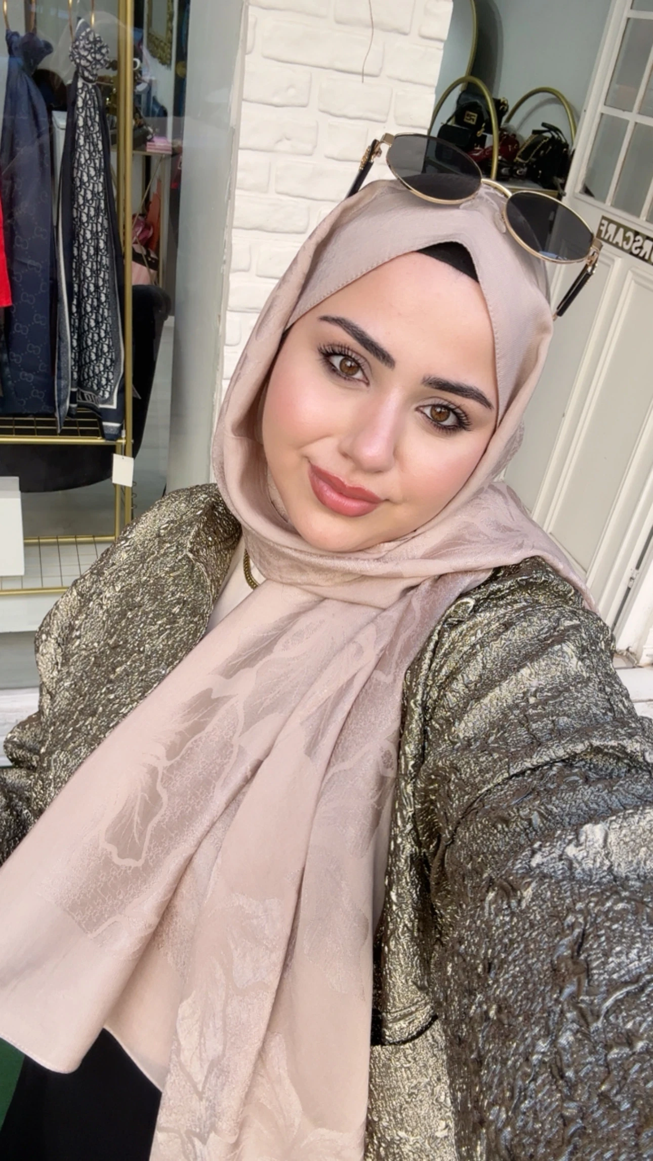 Noura Naia Pamuk Adel Şal Kum Beji 