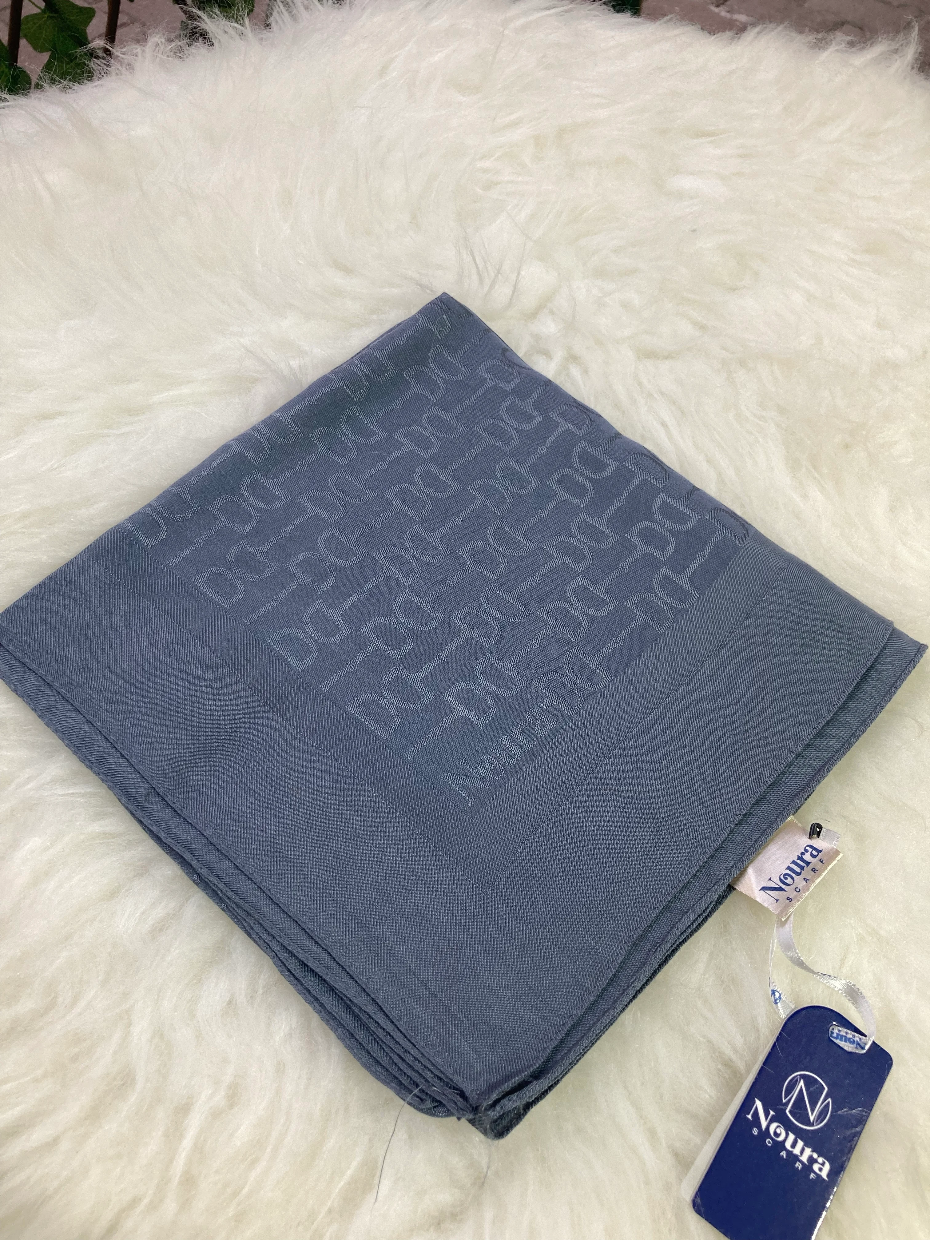 Kelepçe Naia Pamuk Eşarp Füme