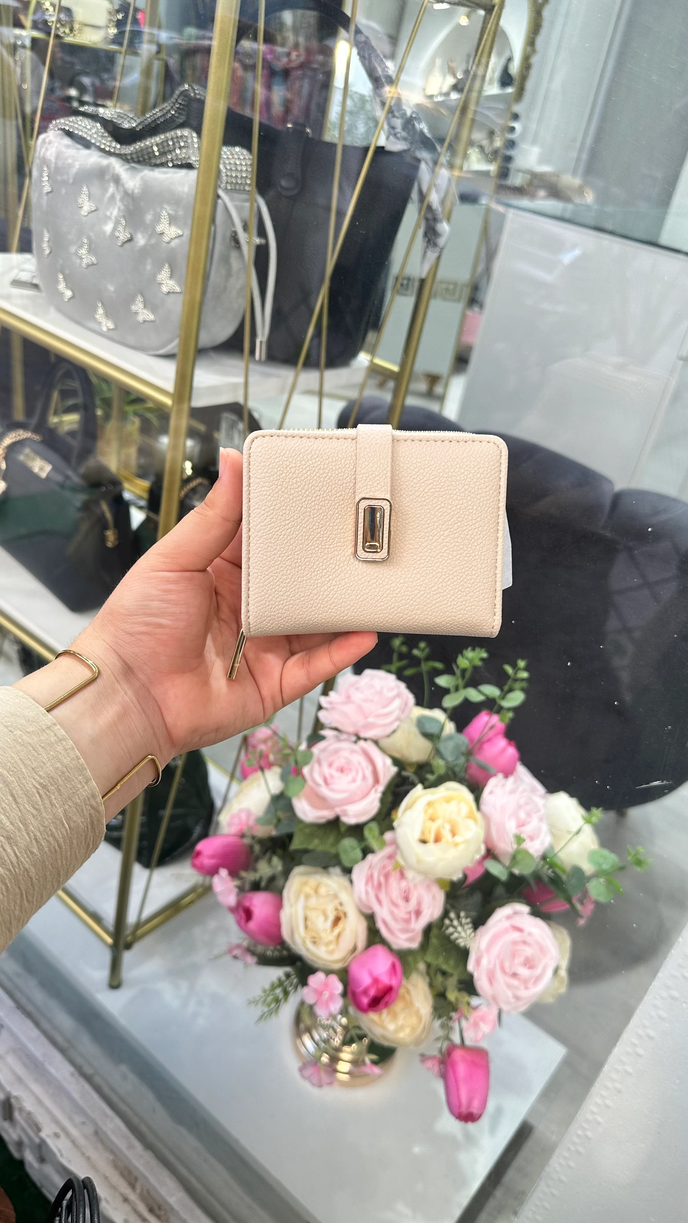 Mathew Cox Cüzdan Bej 