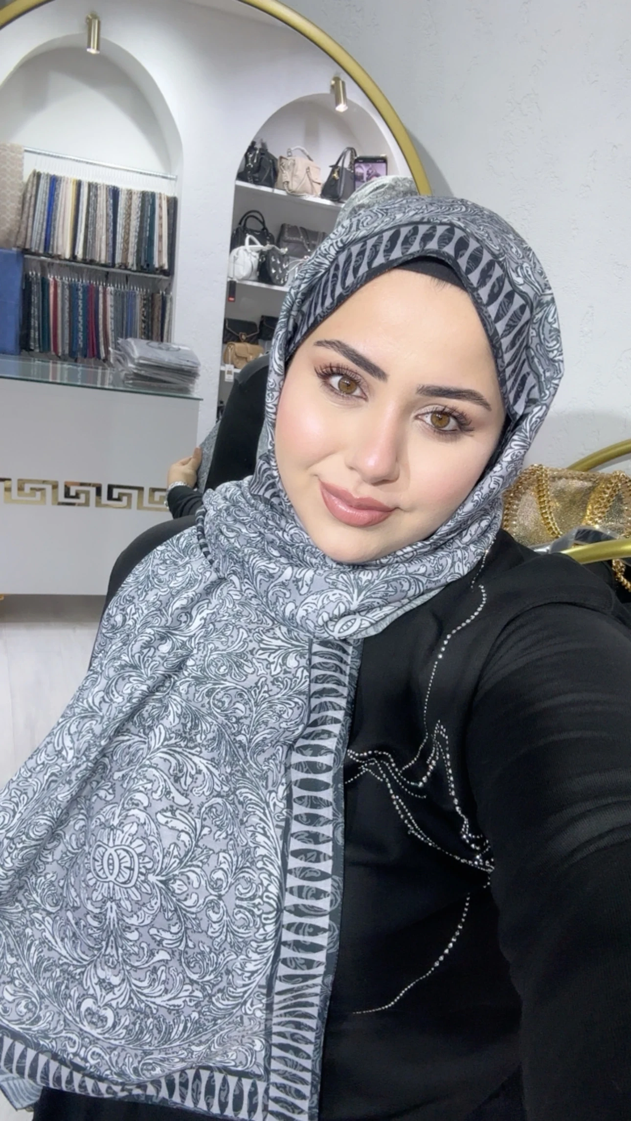 Soft Pamuk İpek Şal Açık Gri